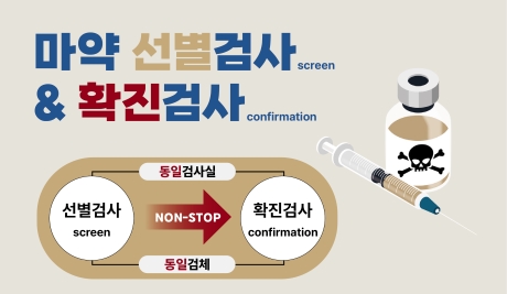 마약 선별검사 & 확진검사
