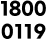 1800-0119
